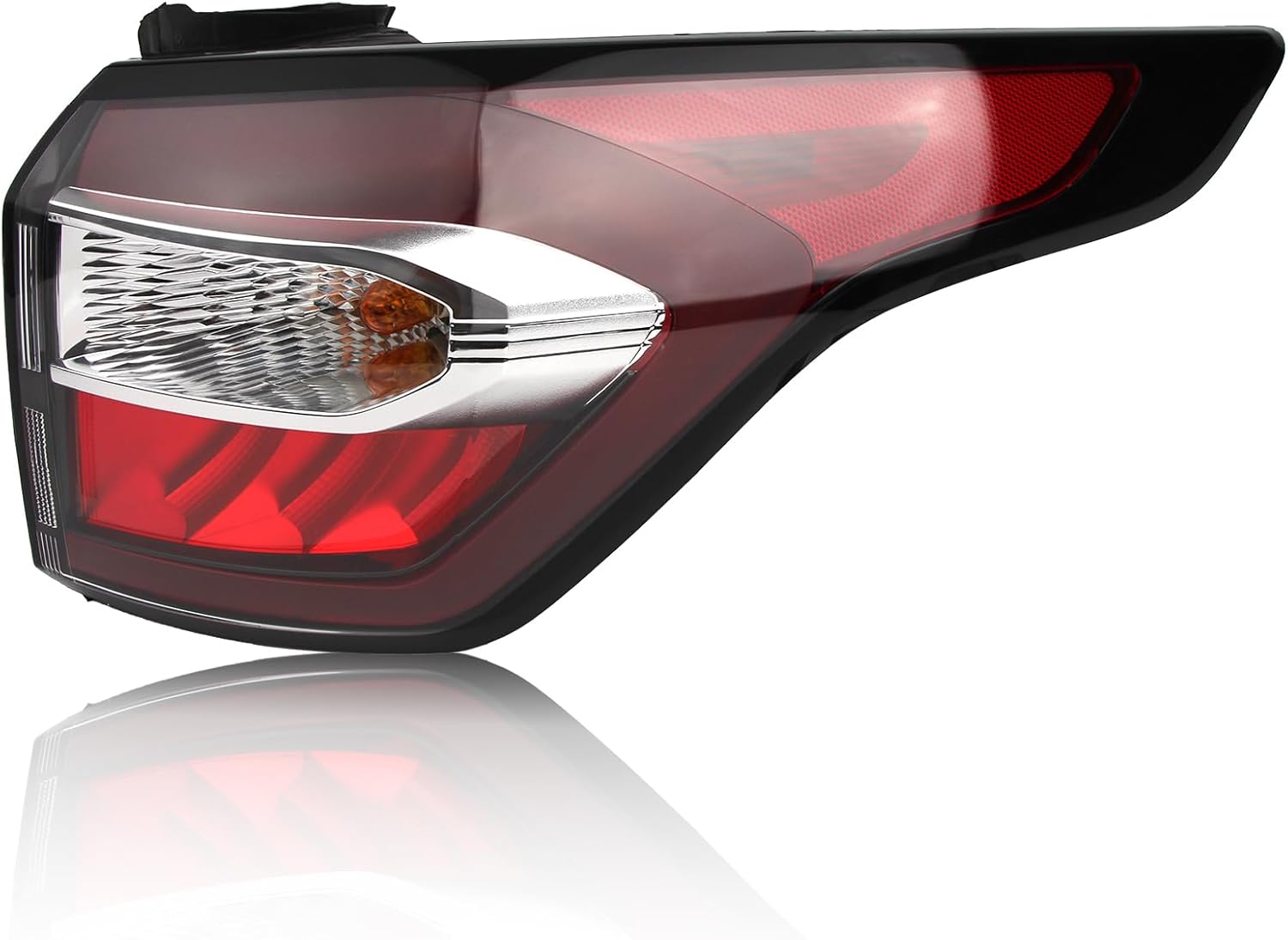 Tail Light Compatible with 2017 2018 Ford Escape S,SE,SEL,Titanium, Rear Taillights with Bulb and Harness, Right Passenger Side Tail lamp Assembly OE: GJ5Z13404C